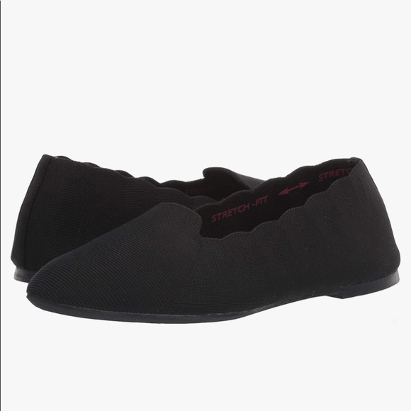 cleo scallop ballet flat